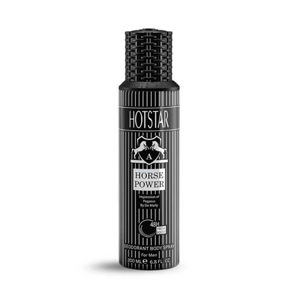 اسپری دئودورانت هات استار Horse Power مردانه